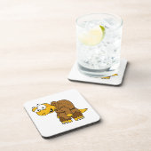 Dessous-de-verre Un Dinosaure Dinosaure Hunchback. (Côté Droit)