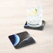 Dessous-de-verre Un Hippocamp de la minuscule lune de Neptune. (Côté Droit)