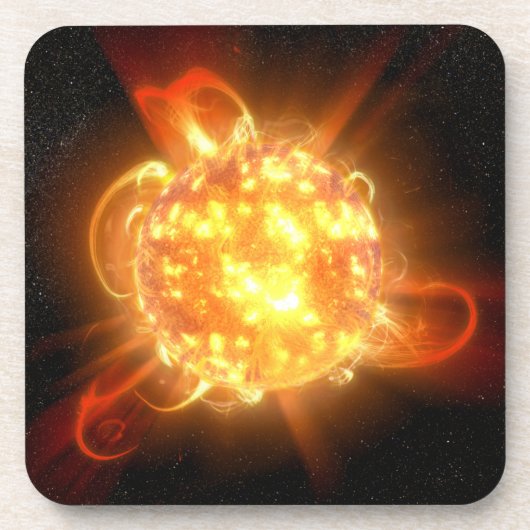 Dessous-de-verre Un jeune nain rouge (Devant)