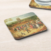 Dessous-de-verre Un mariage rural (Côté gauche)