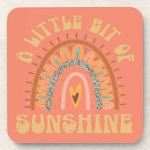 Dessous-de-verre Un peu de soleil (Devant)