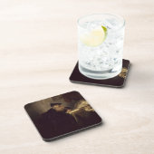 Dessous-de-verre Un philosophe, 1635 (huile sur le panneau) (Côté Droit)