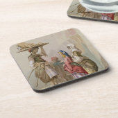 Dessous-de-verre Un vendeur de pot, c.1855 (Côté gauche)