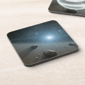 Dessous-de-verre Une Ceinture Astéroïde Autour De L'Étoile Lumineus (Côté gauche)