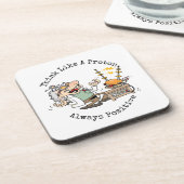 Dessous-de-verre Une Citation Drôle De Scientifique Pense À Un Dess (Côté gauche)