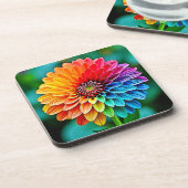 Dessous-de-verre Une flamme d'espoir et de joie (Côté gauche)