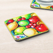 Dessous-de-verre Une Peinture Fruite. Commandez dès maintenant (Côté gauche)