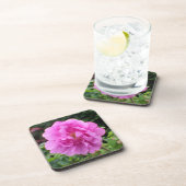 Dessous-de-verre Une seule fleur rose (Côté Droit)