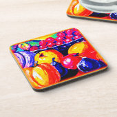 Dessous-de-verre Une Superbe Peinture À L'Huile De Fruité. Commande (Côté gauche)