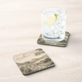 Dessous-de-verre Une vue de tête de Stour au WILTSHIRE (gravure) (Côté Droit)