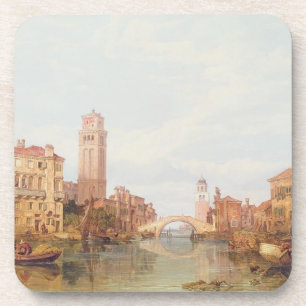 Dessous-de-verre Une vue de Vérone, 1848 (huile sur la toile)