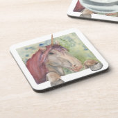 Dessous-de-verre Unicorne (Côté gauche)