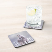 Dessous-de-verre Unicorne dans la neige (Côté Droit)