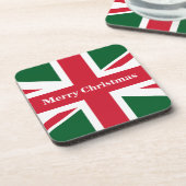 Dessous-de-verre Union Jack de Noël (Côté gauche)