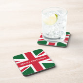 Dessous-de-verre Union Jack de Noël (Côté Droit)