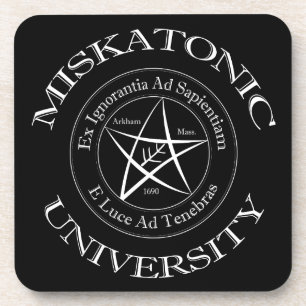 Dessous de verre universitaires Miskatonic