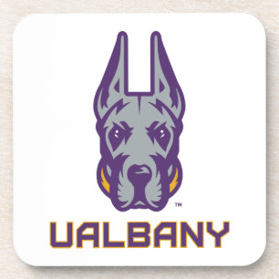 Dessous-de-verre Université d'Albany Great Danes