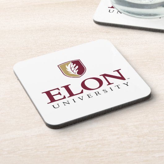 Dessous-de-verre Université Elon (Côté gauche)