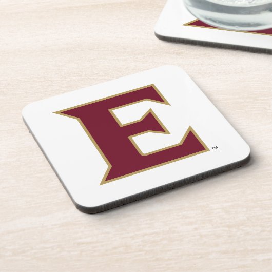 Dessous-de-verre Université Elon E (Côté gauche)