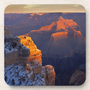 Dessous-de-verre USA, Arizona, Grand Canyon National Park, hiver