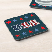Dessous-de-verre USA Beverage Coaster (Côté gauche)