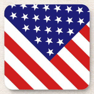 Dessous-de-verre USA Flag coastercn