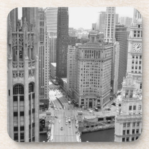 Dessous-de-verre USA, IL, Chicago, Loop de l'hôtel