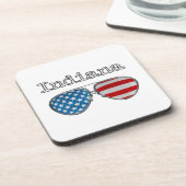 DESSOUS-DE-VERRE USA VERRES PILOTES INDIANA (Côté gauche)