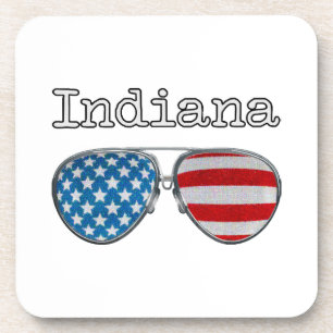 DESSOUS-DE-VERRE USA VERRES PILOTES INDIANA