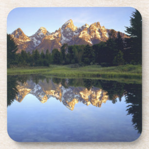Dessous-de-verre USA, Wyoming, Grand Teton National Park. Grand