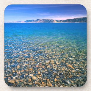 Dessous-de-verre UTAH. ÉTATS-UNIS. L'eau claire du lac Bear révèle