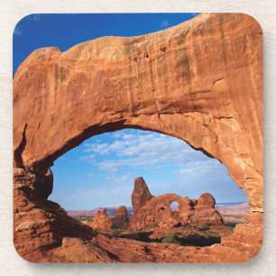 Dessous-de-verre Utah, parc national des Arches, Turret Arch 2