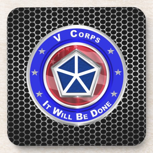 Dessous-de-verre V Corps (Devant)