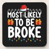 Dessous-de-verre Vacances De Noël Les Plus Probables (Devant)