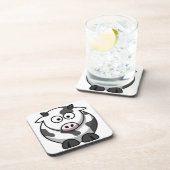 Dessous-de-verre vache à MOO de bande dessinée (Côté Droit)
