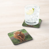 Dessous-de-verre Vache de Highland (Côté Droit)