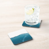 Dessous-de-verre Vague bleue claire (Côté Droit)