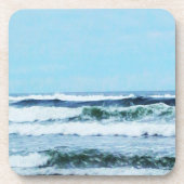 Dessous-de-verre Vagues côtières de l'Oregon (Devant)