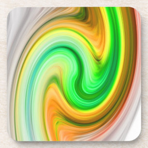 Dessous-de-verre Vagues de couleur marbre