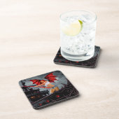 Dessous-de-verre Vampire Rebelle Foxy Roxy (Côté Droit)
