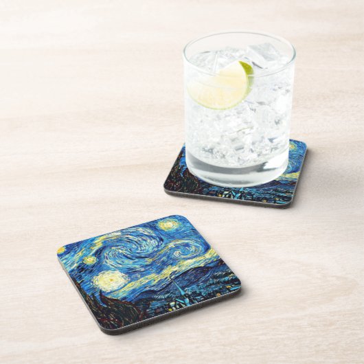 Dessous-de-verre Van Gogh - Nuit étoilée (Côté Droit)