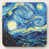 Dessous-de-verre Van Gogh - Nuit étoilée (Devant)