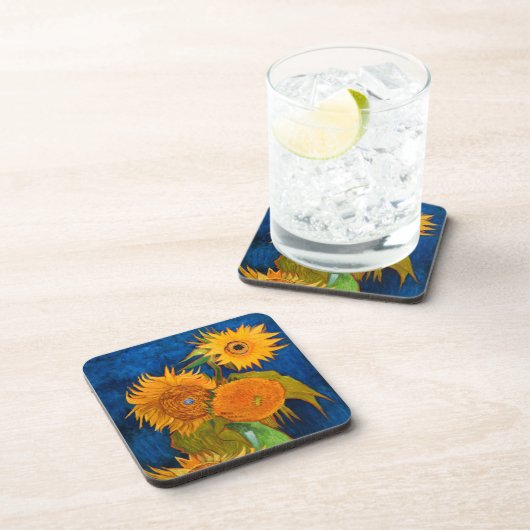 Dessous-de-verre Van Gogh Sunflowers (Côté Droit)