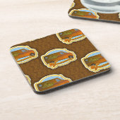 Dessous-de-verre Vantacular fantastique Van Shag Motif (Côté gauche)