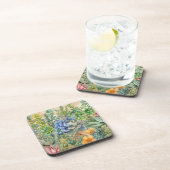 Dessous-de-verre Variété de Succulentes (Côté Droit)
