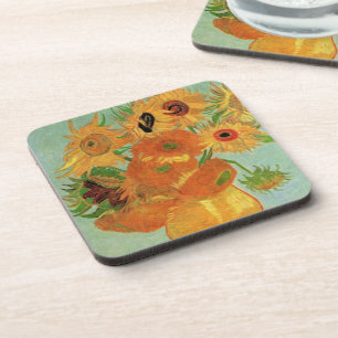 Dessous-de-verre Vase avec douze tournesols de Vincent van Gogh