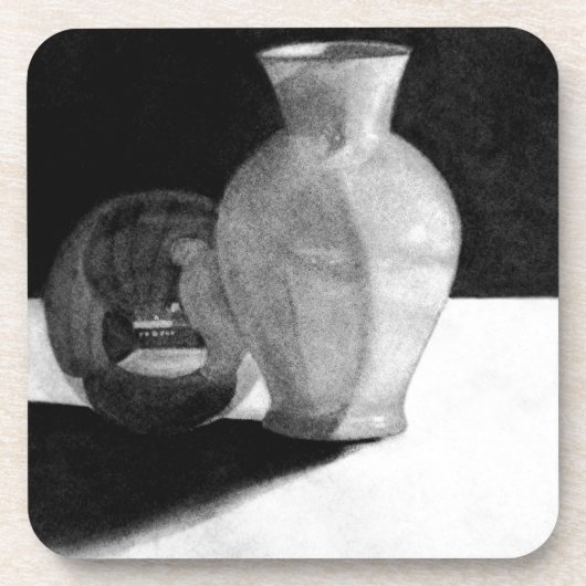 Dessous-de-verre Vase avec sphère (Devant)