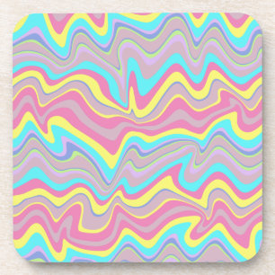 Dessous-de-verre Vaves de Liquify Pastel