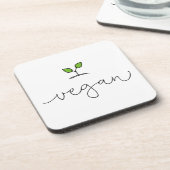 Dessous-de-verre Vegan (Côté gauche)