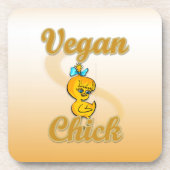 Dessous-de-verre Vegan Chick (Devant)